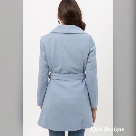 💗LAST 1! Soft Wide Lapel Waist Tie Coat Jacket! - Picture 7 of 7